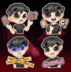 Burg Stickers - 4